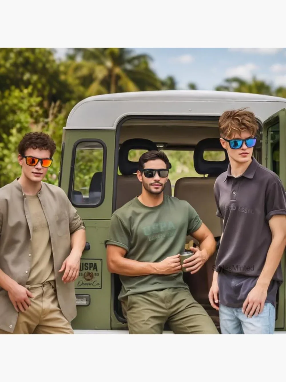 Polarized UV Protection Sunglasses for Driving Fishing Golf